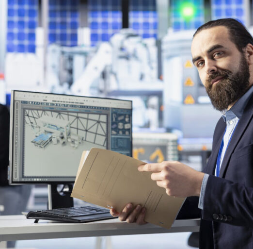 Project manager file folder Southern UK