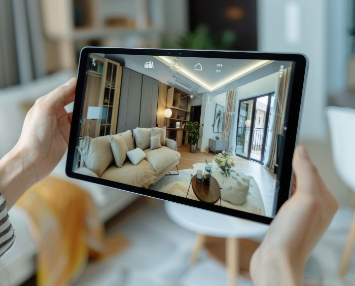 Client reviewing 360 guided path UK