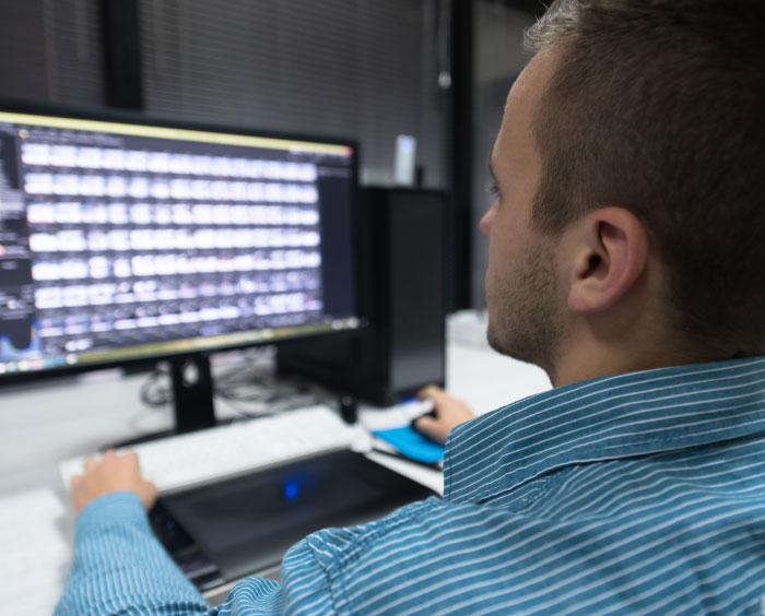 Processing immersive 3D scan Southern England