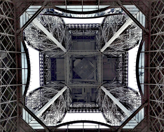 Camera scanning building