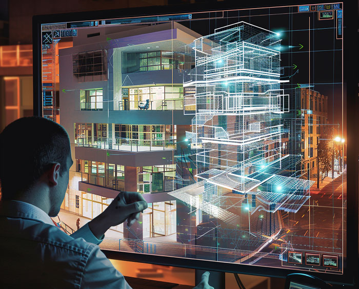 Architect overlay CAD Southern UK